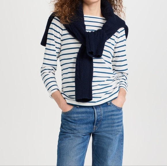 Demylee New Jenna Stripe Top S - Picture 1 of 5